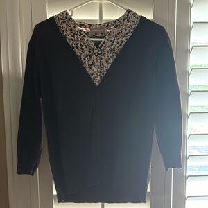 Croft & Barrow cardigan with sewn in blouse
